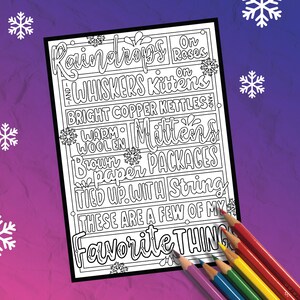 A Very Broadway Holiday Coloring Pages, Broadway, Musical, Theater ...