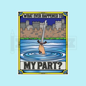 SPAMALOT Musical Stickers, Broadway, Theatre Nerds, Laptop, Water Bottle, Whatever Happened to My Part, Single & Multiple Sticker Sets