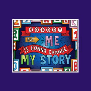 MATILDA Musical Stickers, Theatre Nerds, Laptop, Water bottle, Nobody But Me is Gonna Change My Story, Single & Multiple Sticker Sets