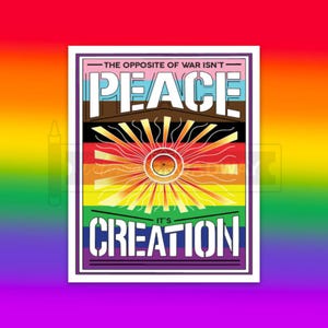 RENT Musical Stickers, Theatre Nerds, Laptop, Water bottle, The Opposite of War isn't Peace it's Creation, Single & Multiple Sticker Sets