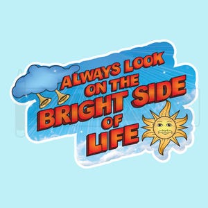 SPAMALOT Musical Stickers, Broadway, Theatre Nerds, Laptop, Water Bottle, Bright Side of Life, Single & Multiple Sticker Sets, Die Cut