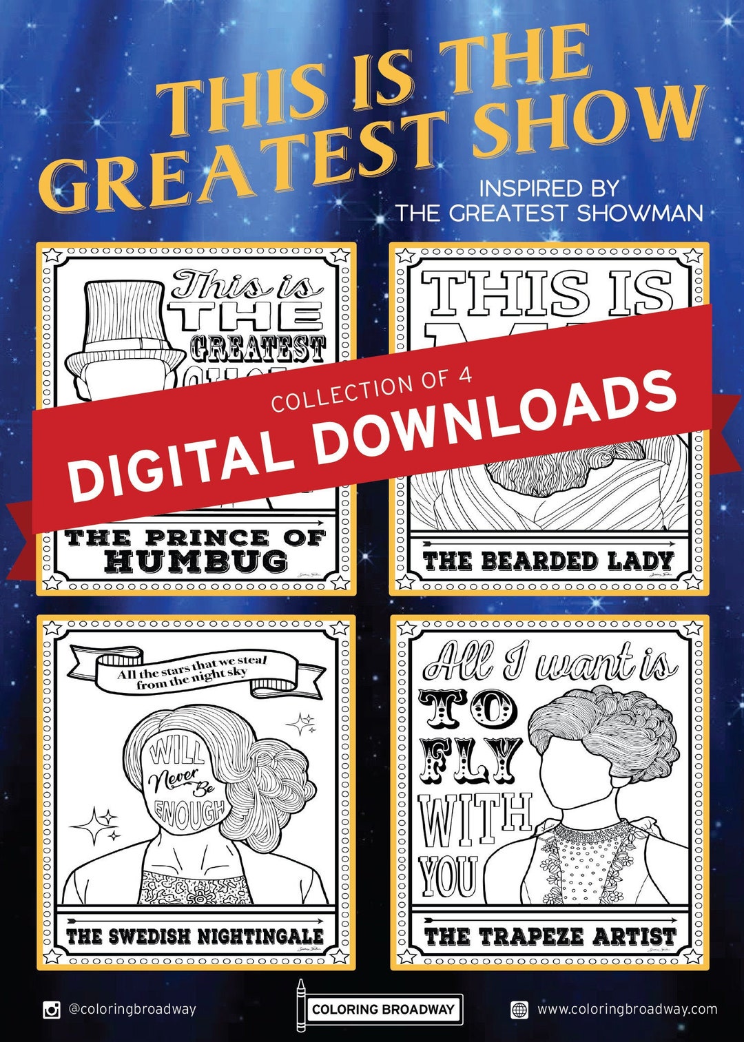 The Greatest Showman \"This Is The Greatest Show\" - PAGES...