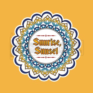 FIDDLER on the ROOF Musical Stickers, Theatre Nerds, Broadway, Laptop, Water bottle, Sunrise Sunset, Single & Multiple Sticker Sets, Die Cut