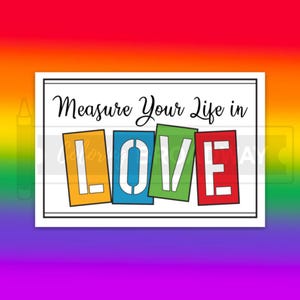RENT Musical Stickers, Theatre Nerds, Laptop, Water bottle, Measure Your Life in Love, Single & Multiple Sticker Sets, Die Cut