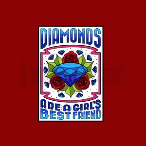 MOULIN ROUGE Musical Stickers, Broadway Theatre Nerds, Diamonds Are a Girl's Best Friend, Laptop, Water bottle, Single & Multiple Stickers