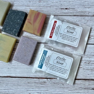 Mini Guest Soaps: Natural Travel Soap Bars, B&B Amenities
