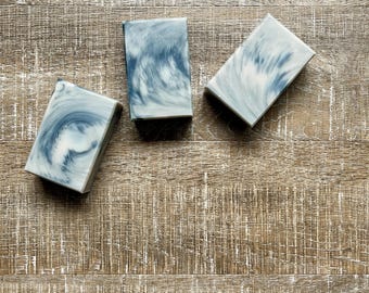 Ghost Train Soap Bar: Handmade Cold Process Soap with Kaolin Clay
