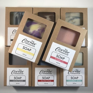 Handmade Soap Variety Pack: Pick 8 Scented Bars, Gift Set
