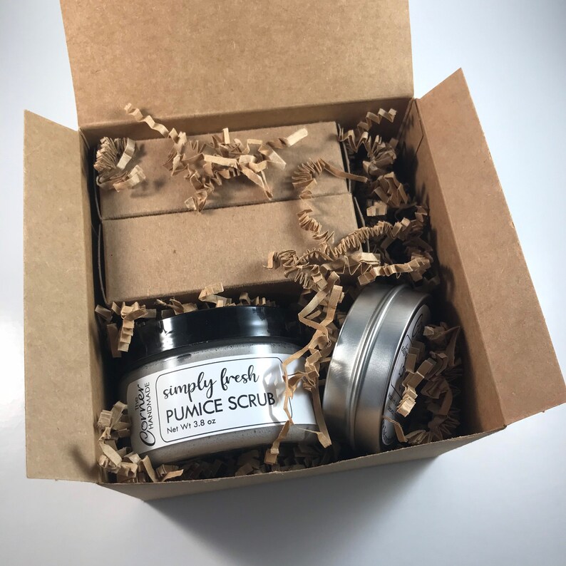 Hand Scrub Gift Set Gardeners Gift Basket Mechanics Spa Box Etsy