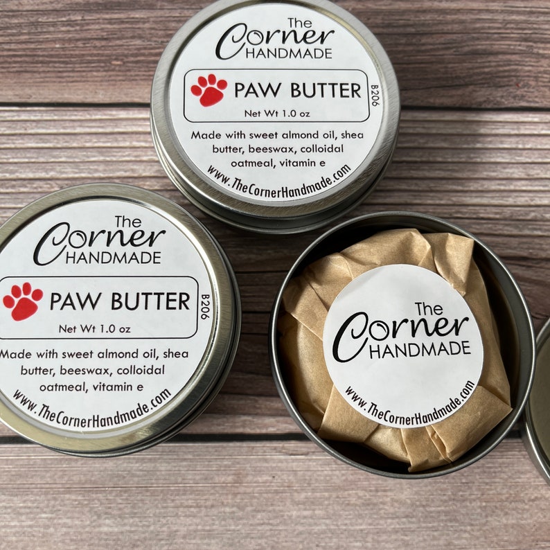 All Natural Paw Butter by The Corner Handmade