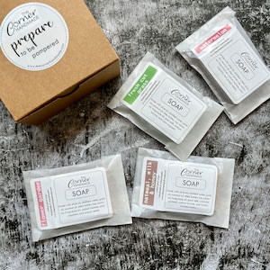 Mini Soap Gift Box: Travel Soap Bars for Bed & Breakfast