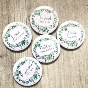 Lot personalized country wedding badge image 6