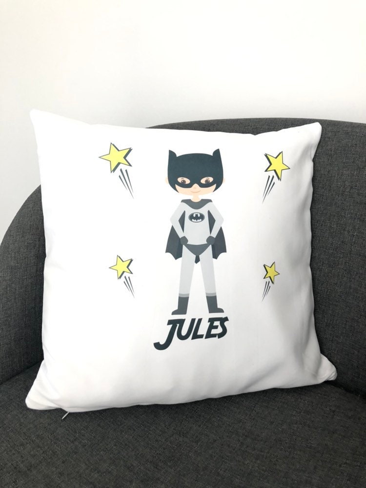 Coussin Personnalisé Super Héros Garcon
