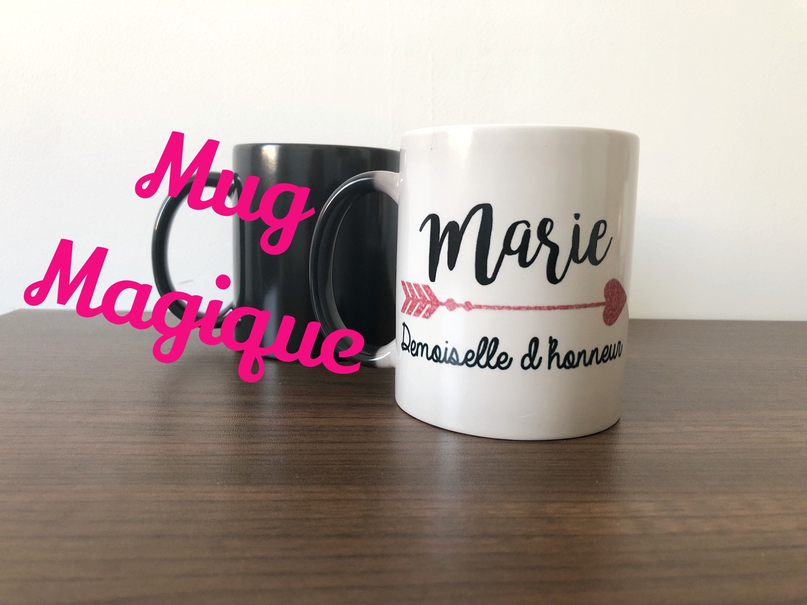 Mug Magique Demoiselle d'honneur