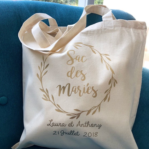 Tote bag super sac des mariés