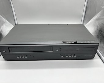 Restored Magnavox DV200MW8 DVD/VCR Combo Player - w/ Original Remote, Manual, A/V Cables & HDMI Converter