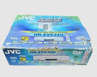 Restored JVC HRXVC33U DVD/VCR Combo Player w/ Progressive-Scan