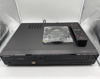 Restored Samsung DVD-VR375 DVD/VCR Combo Recorder w/ Original Remote & Hdmi Cable
