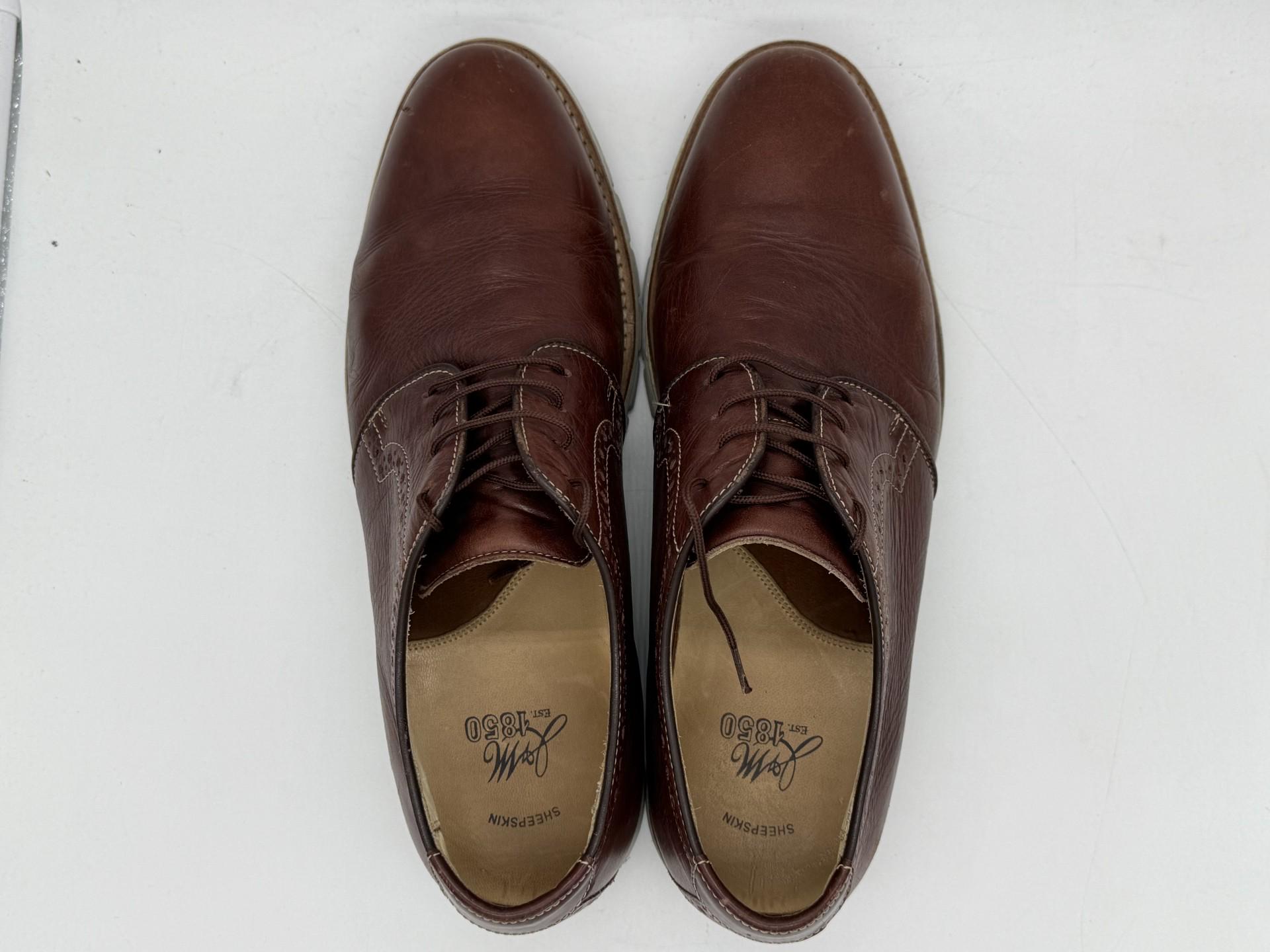 Johnston & Murphy Men\'s Leather Lace Up Oxford Shoes Size 9W Style 27-1744 Amazon.com | Johnston & Murphy Men main image 4