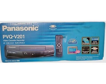 New Panasonic PVQ-V201 OmniVision VHS VCR