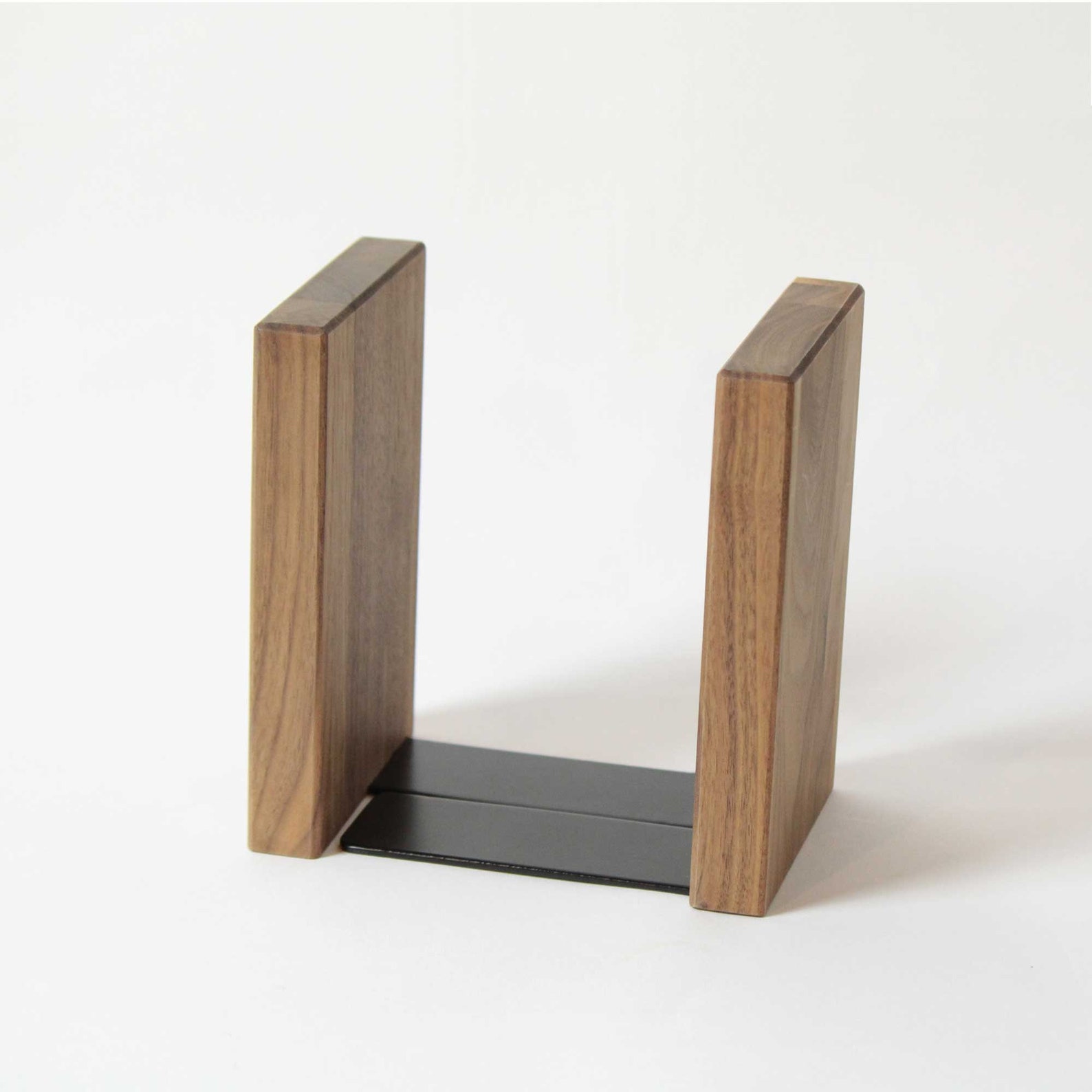 Walnut Bookends Wood Bookend Pairs Bookend Walnut wood Etsy