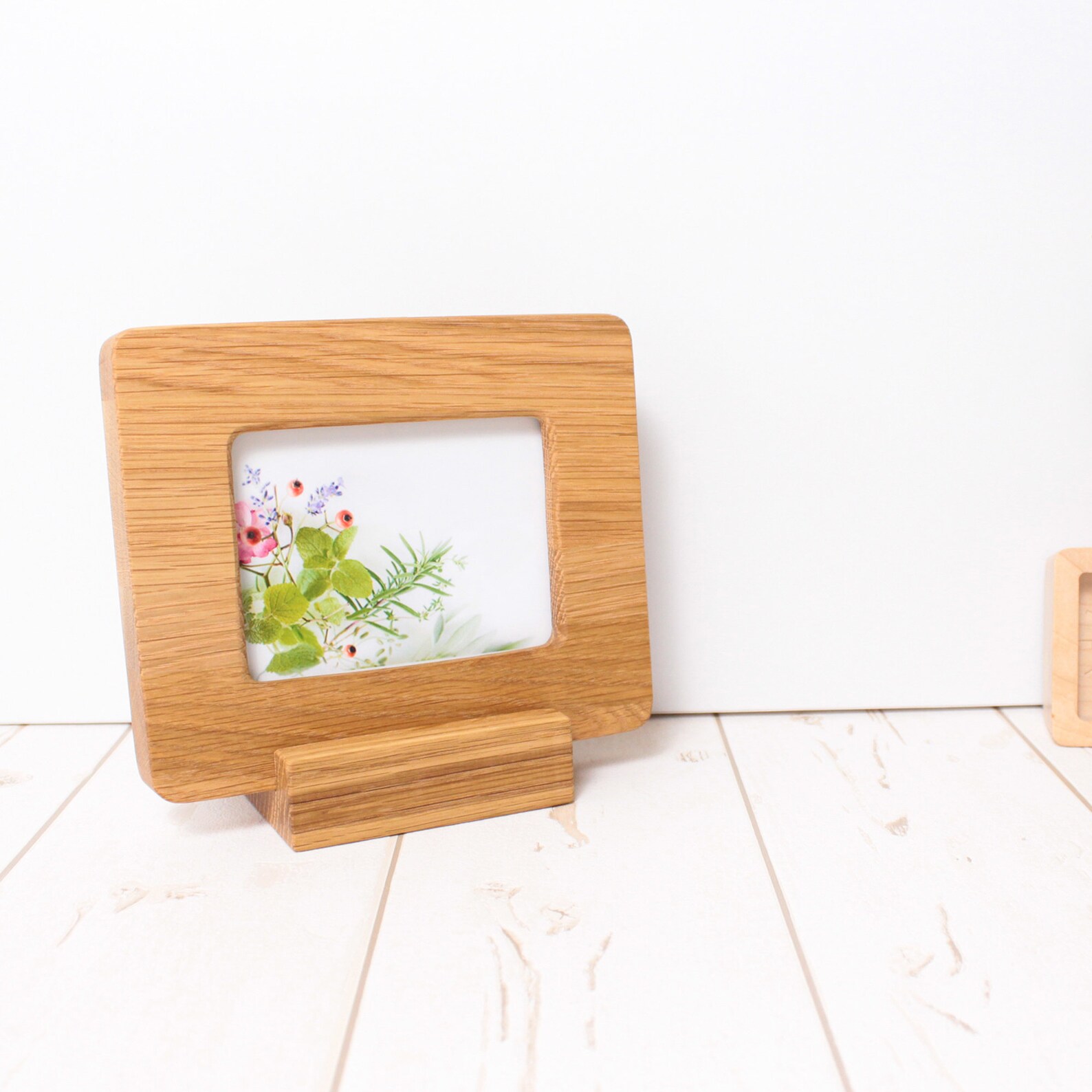 Solid Wooden Photo Frame Natural Wood picture stand KG size Etsy