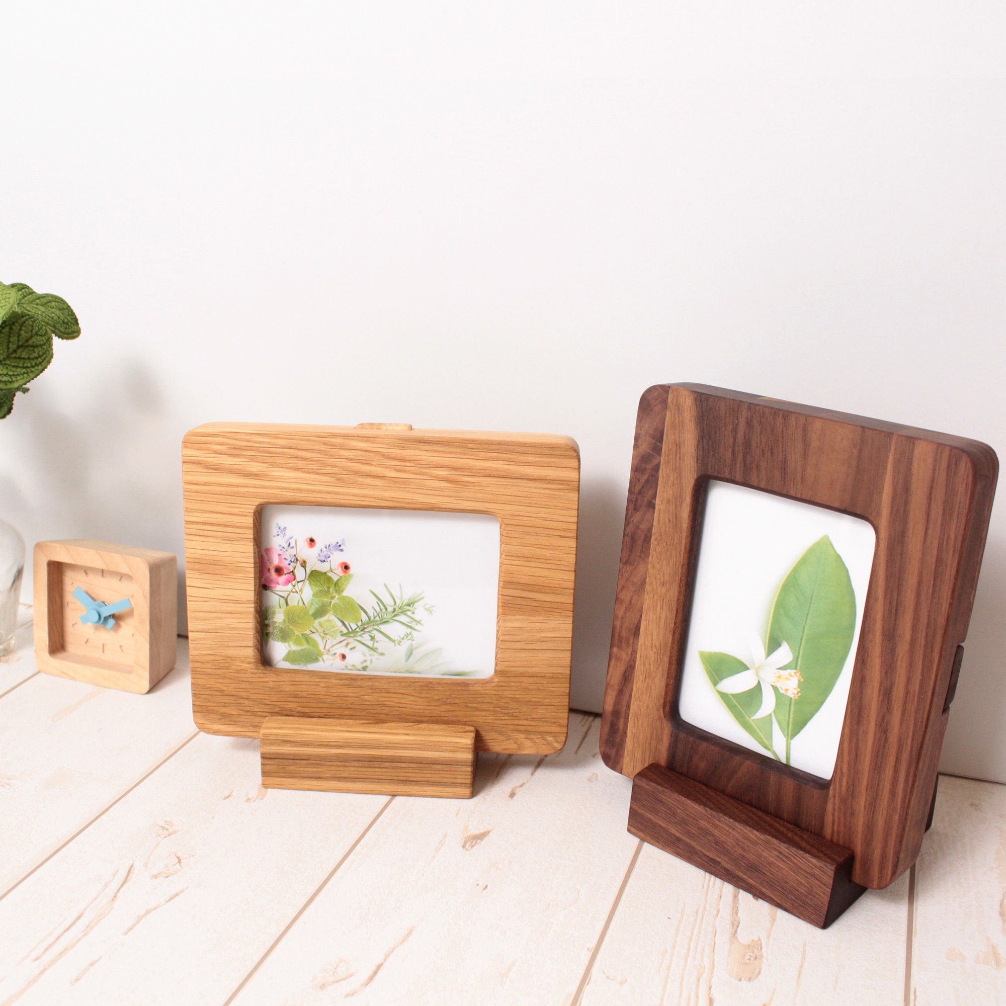 Solid Wooden Photo Frame Natural Wood picture stand KG size Etsy