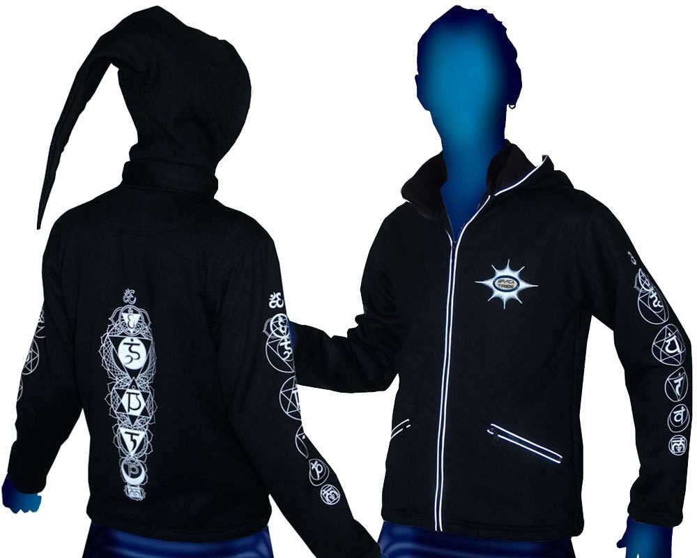 Glow in Dark Hoodie Etsy UK