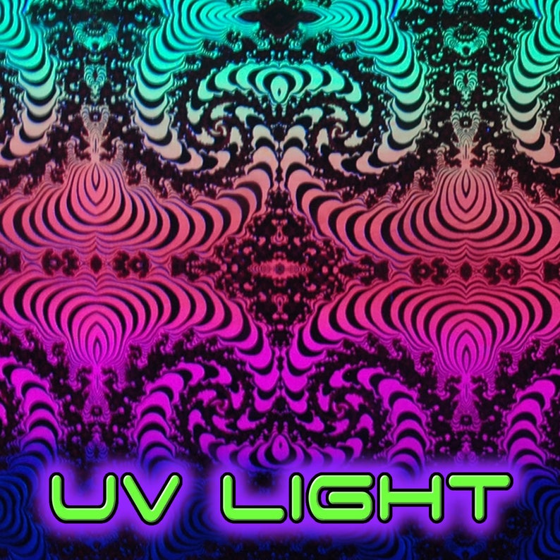 Trippy tights Psychedelic Flares : Rainbow Fractal yoga pants printed rave leggings yoga boho leggings Cotton lycra UV active Bootcut