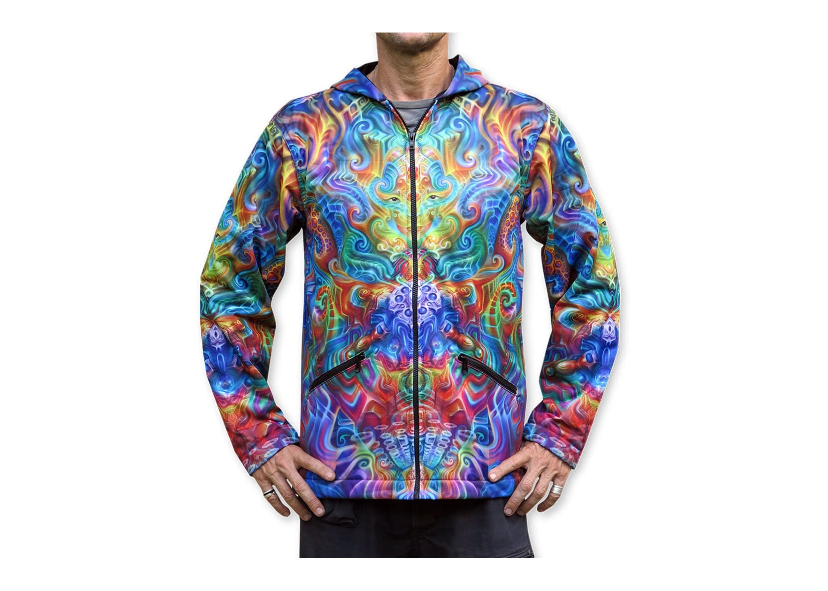psychedelic sweater