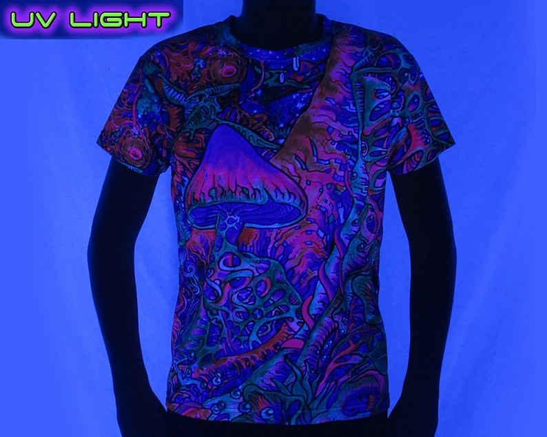 psychedelic checkered shirt