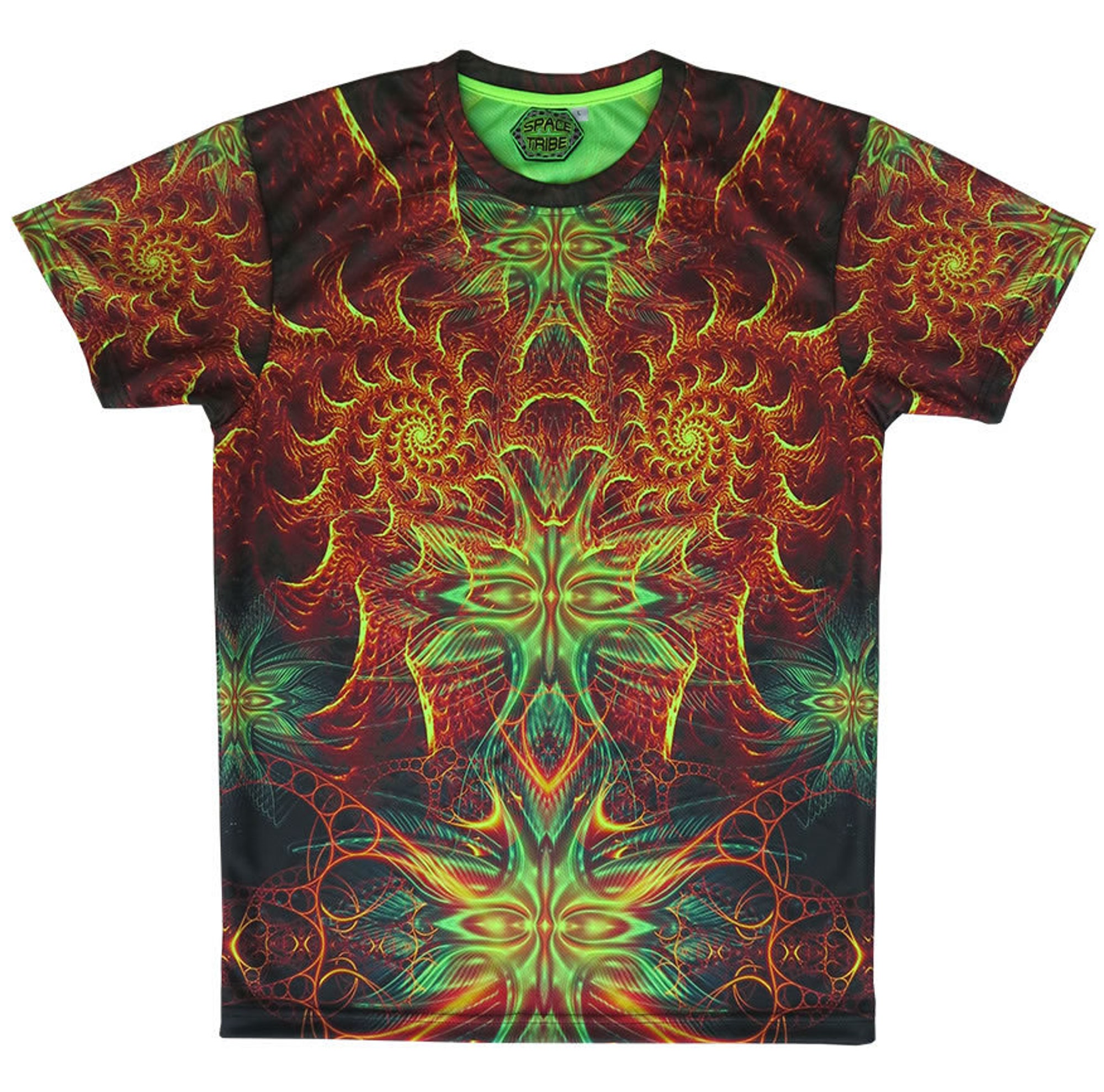 Trippy UV Divine Seraphim Psychedelic T-shirt 3D