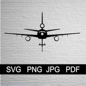 Vector KC-10 Boom down - SVG Png Jpg Pdf Studio, Studio3, Silhouette Cameo, Cricut, Instant Download KC10