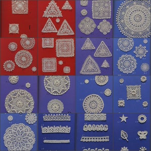 Crochet motif Japonese ebook Pdf file crochet lace pattern japanese magazine irish crochet chinese crochet lace
