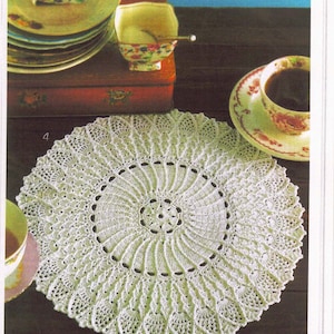 Crochet doilys Crochet doily pattern Crochet tablecloth Crochet lace pattern Crochet ebook Doily pattern Crochet lace