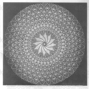 Crochet doily | Pineapple Parade | Crochet doily pattern  | Crochet lace pattern | Pineapple crochet pattern | Pdf file