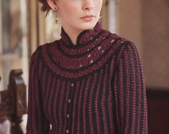 Knitting ebook | Knitting cardigan sweater | Classic elegant knit | Long sweater knit | Knit jacket | Soft long cardigan