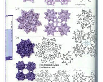 Knitting pattern book 250 Japonese knitting ebook Knitting motifs pattern Lace knit pattern Pdf motifs
