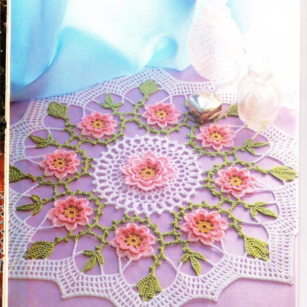 Crochet Monthly 118 | Crochet book | Crochet doilies magazine | Doily crochet pattern |