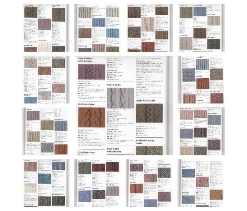 Knitting Pattern Ebook Kniit Stitches Knitting Ebook Etsy