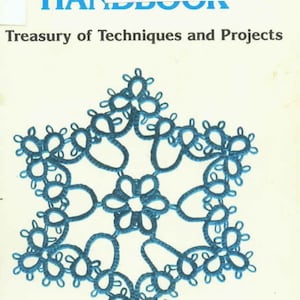 Tatting lace Tatting hand book Lacework tatting Crochet pattern pdf Tatted doily pattern Crochet tatting lace