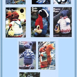 Crochet pattern for Woodland friends.