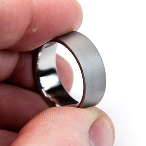 BlasTi ring | Titanium ring, Minimalist ring,  wedding band, jewelry ring, wedding ring, hand made ring.