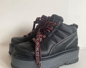 Y2K Plateau Turnschuhe