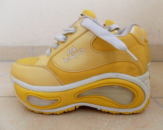 big yellow shoes