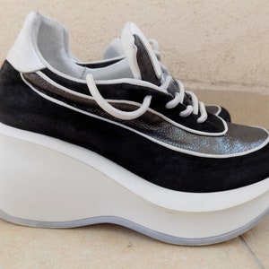 Zapatillas de plataforma vintage de los 90 - Etsy España