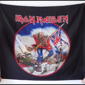 Vintage Iron Maiden Wall Flag Concert Flag