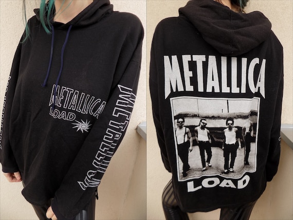 Vintage 90's Rare Metallica Load Hoodie
