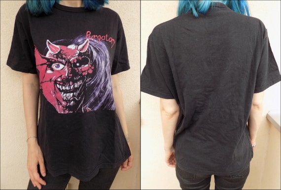 Vintage 90's Iron Maiden Purgatory T-shirt