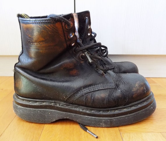 Vintage Rare Dr.Martens Punk Platform Boots